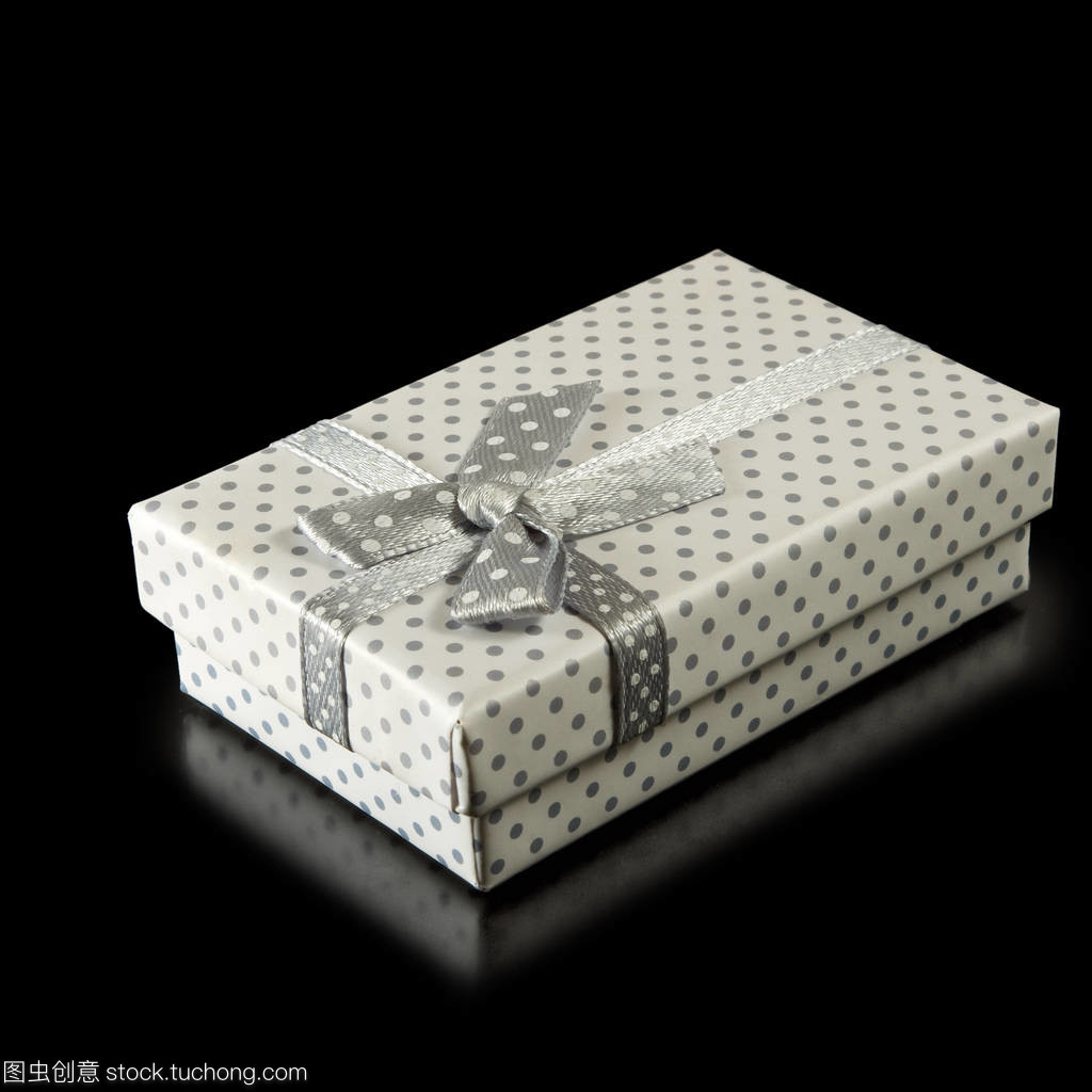 禮贈之心 一個(gè)禮品盒的精致特寫